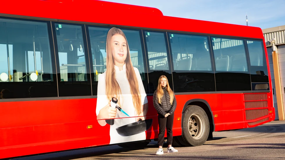 Mästerkocken Emma Karlsson Lohiniva sade sig vars stolt över att få sätta Luleå på kartan.