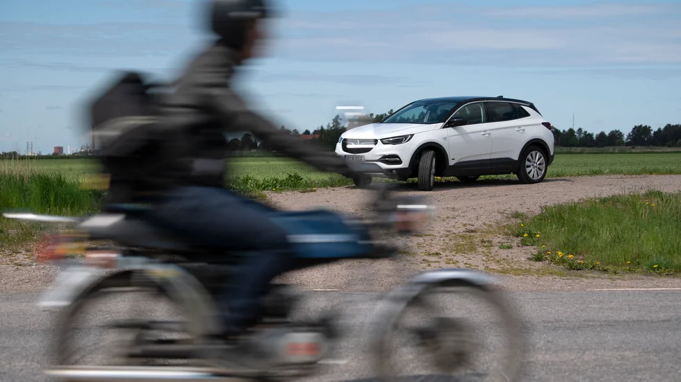 Mopeder är inte byggda för höga hastigheter.