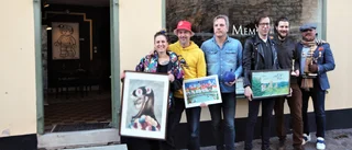 Antikbutiken blev till galleri under pandemin