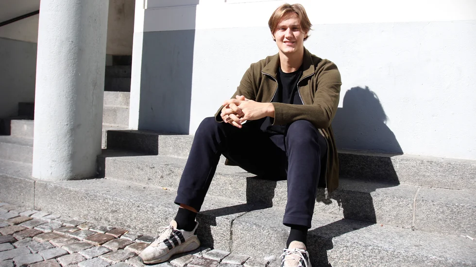 Nyförvärvet från OV Helsingborg lovar att sätta upp ett betongförsvar i Guif. "Blir vi bara lite mer jämna i spelet kan vi slå vilket lag som helst", säger Johan Palm.