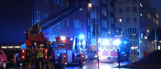 Kvarglömda värmeljus orsakade larmpådrag