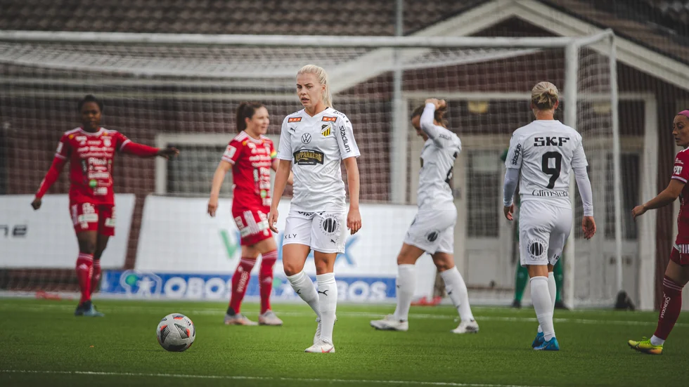 Lotta Ökvist spelade ytterback för Häcken.