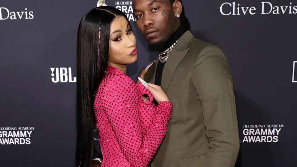 Cardi B och Offset väntar sitt andra barn. Arkivbild.