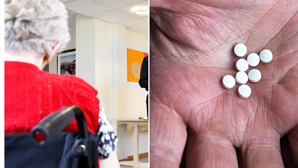 Lugnande tabletter försvann från ett läkemedelsskåp i en lägenhet på ett vård- och omsorgsboende.