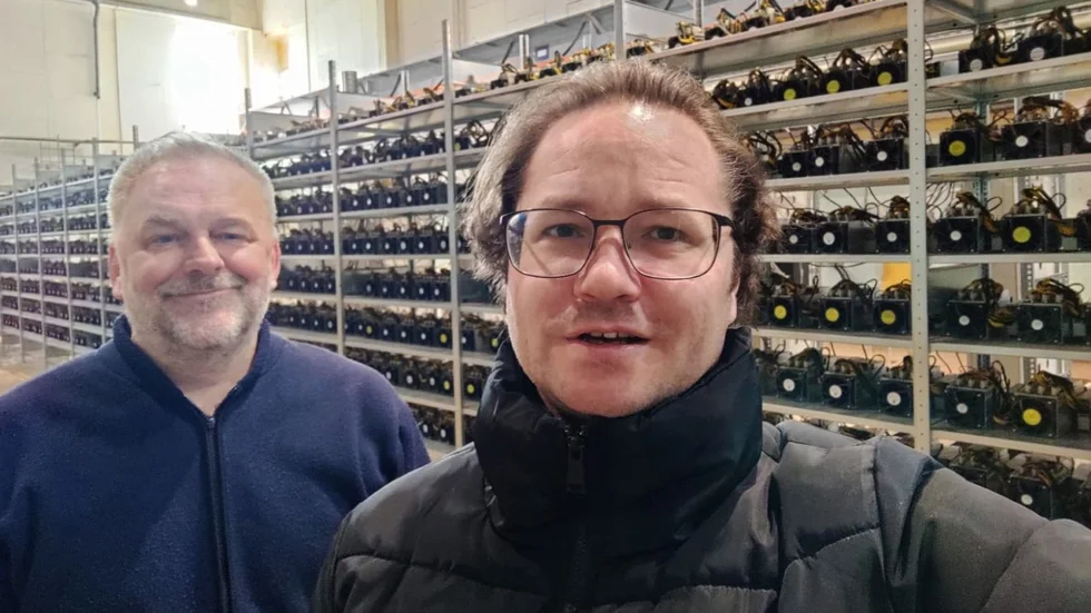 Mikael Bergmark och Jeremy Bourdon.