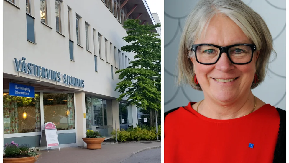 "Det är nonchalant att säga att en röst på Kristdemokraterna kommer göra att Västerviks sjukhus försvinner", säger Maud Ärlebrant (KD). 