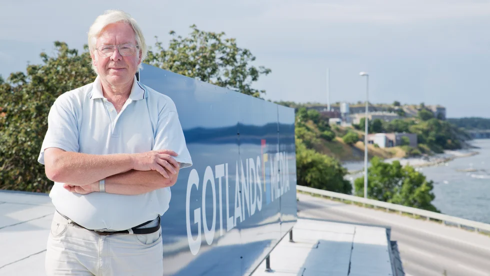 Lars Schill, mångårig reporter på Gotlands Allehanda, går i pension. 