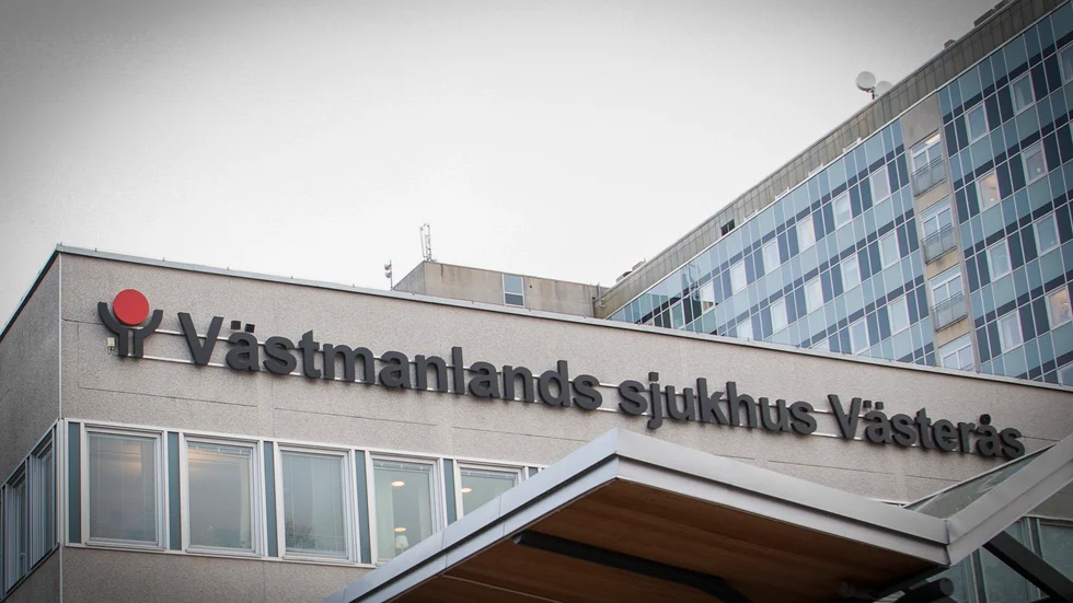 Västmanlands sjukhus i Västerås får kritik av Ivo. Arkivbild.