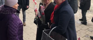 "Äänestä Sanna!", manade Magdalena Andersson