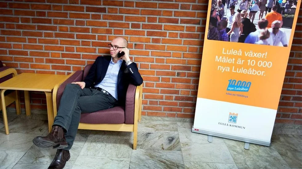 Några exakta siffror på hur stor befolkningsökningen ska bli 2014 har inte Niklas Nordström satt upp.