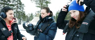 Här laddar Northland – i en svävare