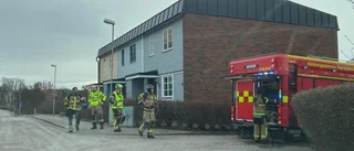 Larm om rökutveckling från sopbil 