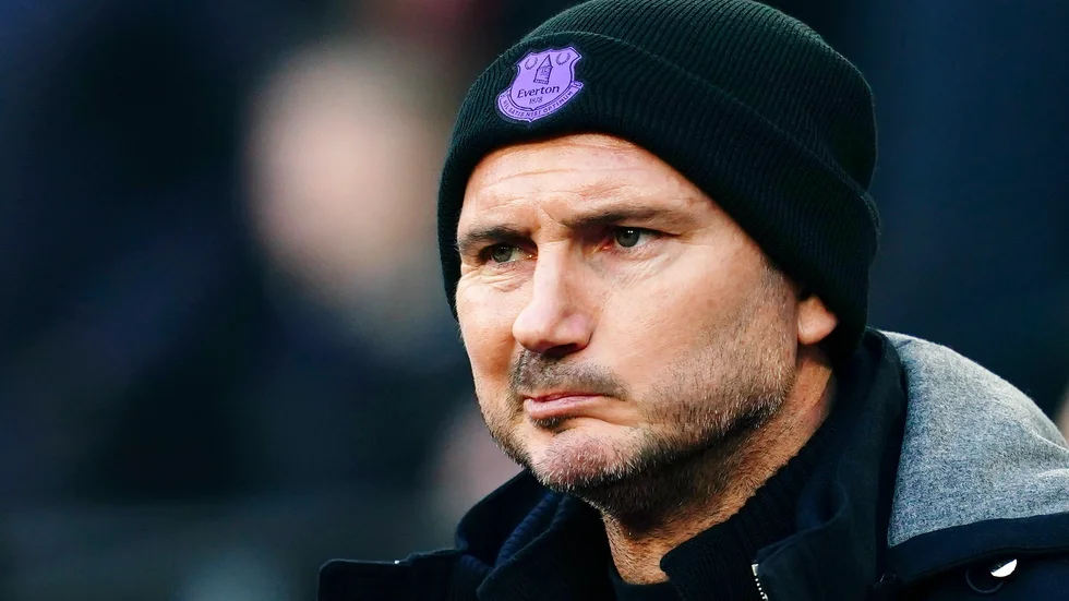 Frank Lampard har fått sparken av Everton. Arkivbild.