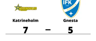 Gnesta kunde inte stoppa formstarka Katrineholm