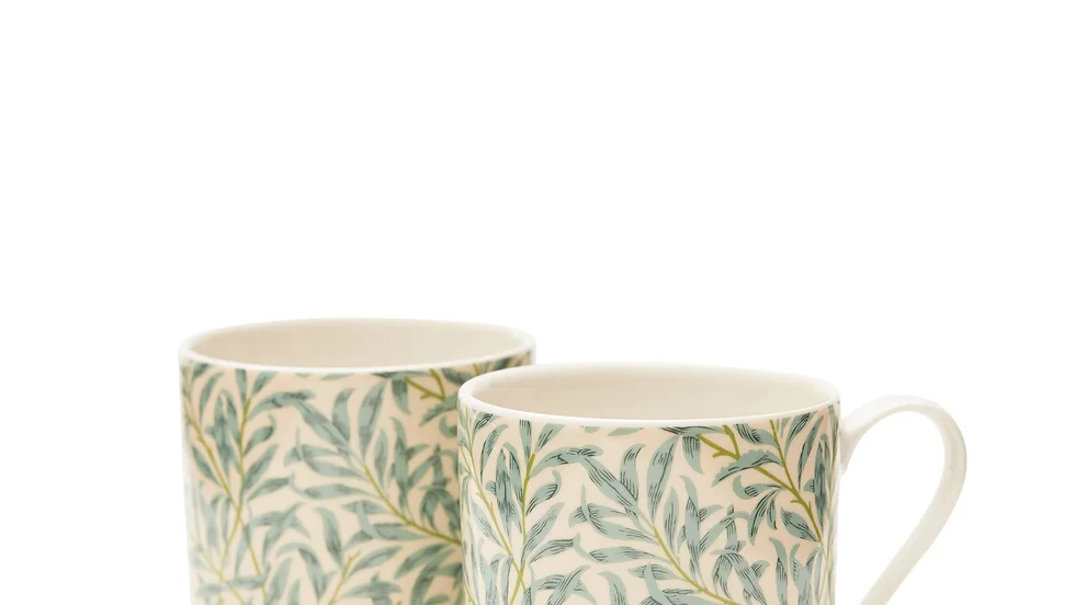 WB by William Morris mugg, 2 st
