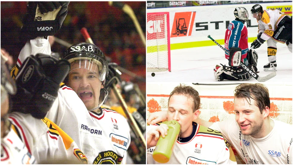Tillbakablick från match sju i Kempehallen 2001 då Luleå besegrade Modo med 4-2 och därmed vann kvartsfinalserien med 4-3 i matcher. 