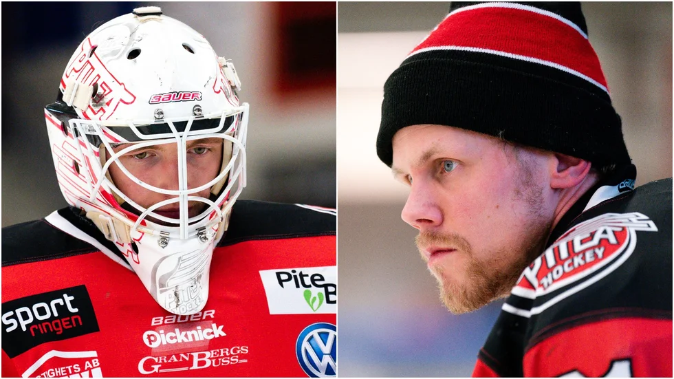 Johannes Sundström och John Westermark hade en tung kväll mellan Piteå Hockeys målstolpar. Men tränaren Mikael Aaro tyckte inte att de fick mycket till hjälp heller. 