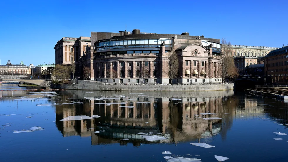 Miljöpartiet begär en särskild debatt i riksdagen efter att FN:s klimatpanel IPCC släppt sin rapport på måndagen. Arkivbild.