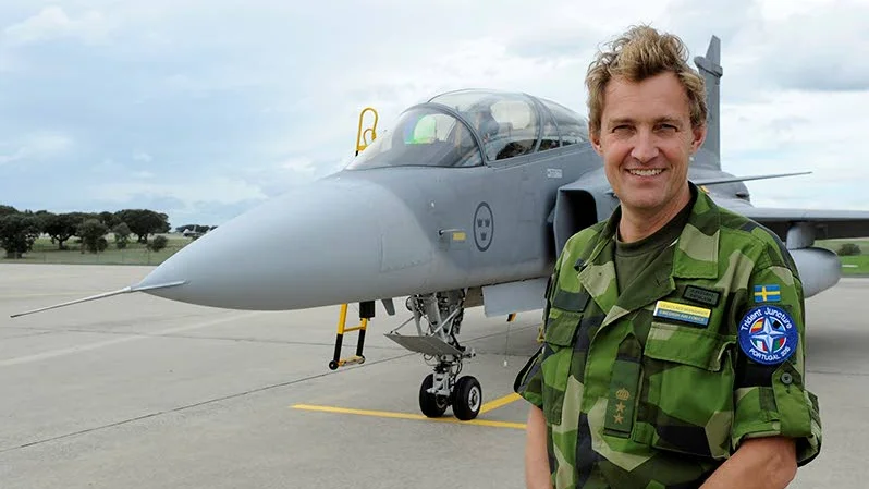 CHEF. Claes Bernander är chef för chef för Swedish Fighter Unit som under hela 2016 också är Natos snabbinsatsstyrka i luften.