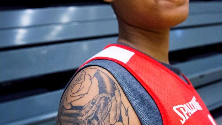 Gör jobbet. Luleå Baskets Asia Boyd ska stoppa Telges stjärna.