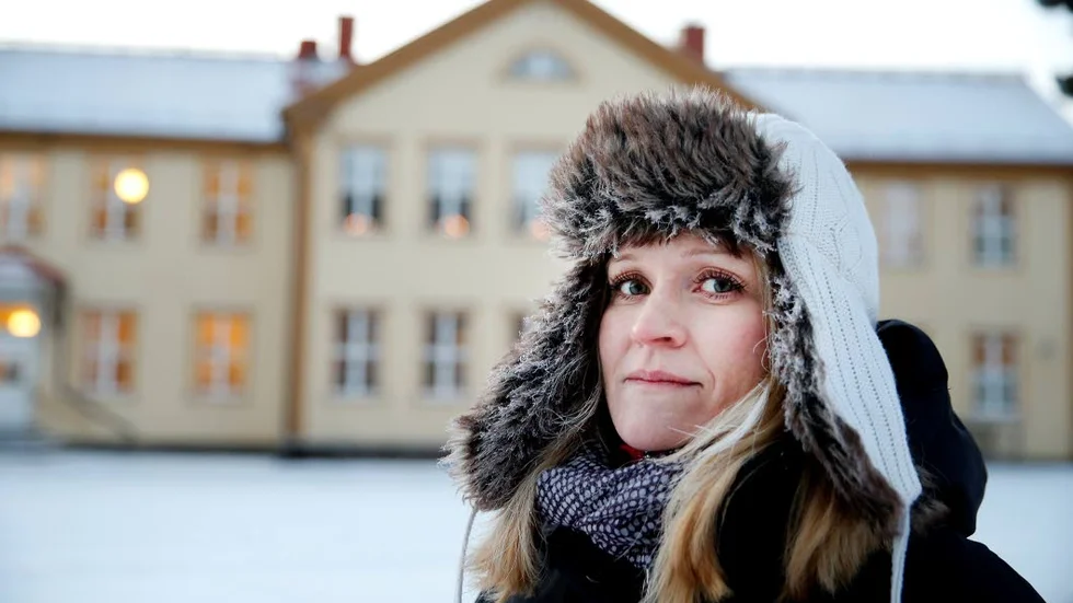 DÄMPAD. Ingrid Alm tycker att beskedet om Svartöstadsskolan är mycket tråkigt. Hennes son skulle ha börjat här nästa höst.