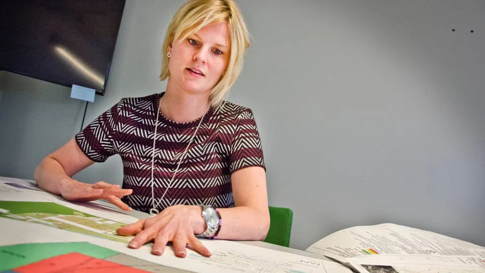 Planarktitekten Sofie Rynbäck har inte bara en plan, utan flera. – Arbetet med omvandlingen har gasats på extra det senaste halvåret, säger hon.