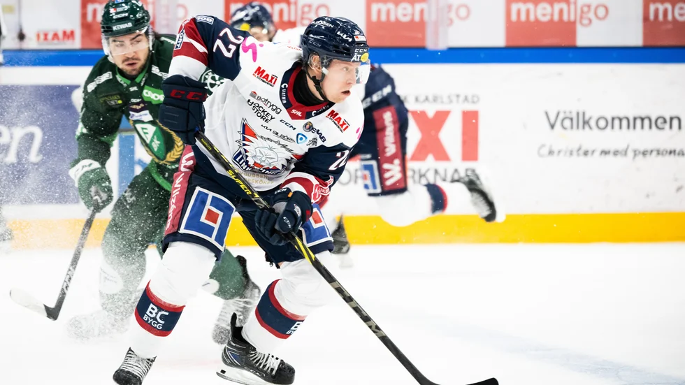 Vilmos Gallo och övriga LHC-are blev mållösa mot Färjestad i Karlstad.