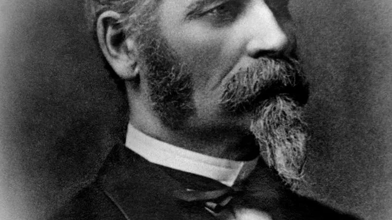 Stadsfullmäktiges ordförande 1864-1870, 1:e lantmätaren Johan Erik Nyström.