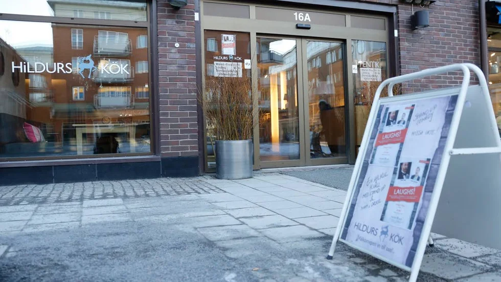 Komediklubben LAUGHS! har arrangerats på Hildurs Kök i två år.