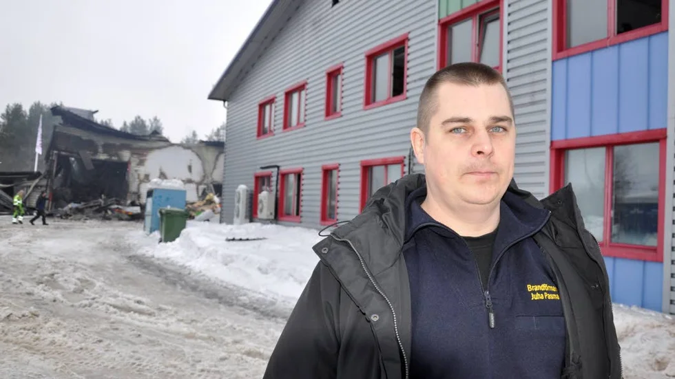 DATASTRUL. Juha Pasma hoppades att det mesta av datatrafiken skulle komma i gång under torsdagen.
