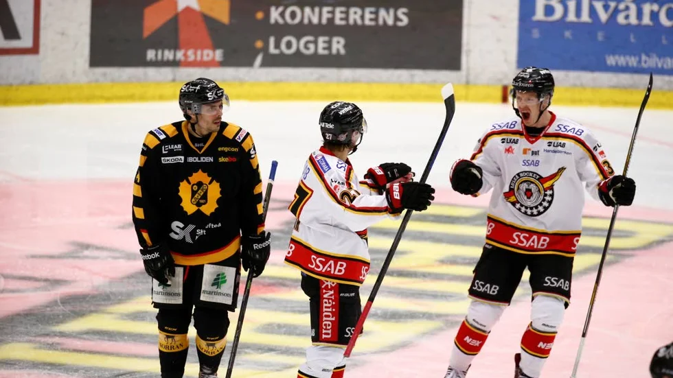 HOPP. Daniel Zaar och Lennart Petrell gjorde både mål och 		assist. Men det räckte inte heller.