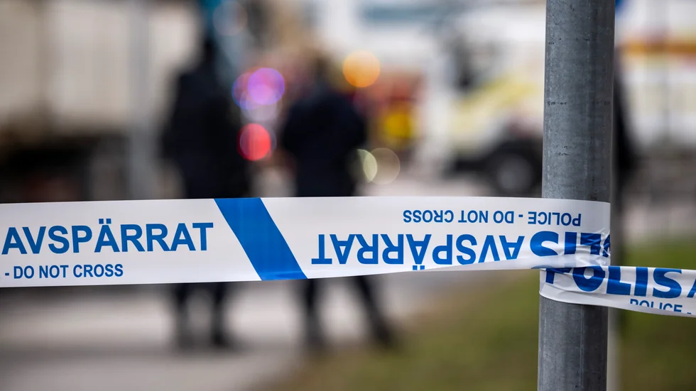 En kraftig explosion inträffade vid ingången till en hyresfastighet tidigt på söndagsmorgonen. Arkivbild.