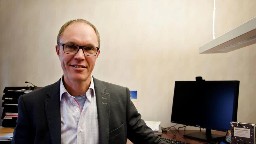 NY KOMMUNCHEF. Mats Pettersson har nu gjort sin första månad som kommunchef i Gällivare.
