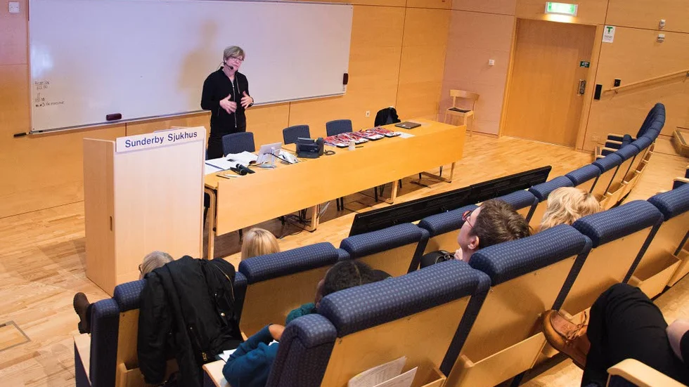 KVINNOFRID. Åsa Witkowski tror att det kan finnas en risk för ökat våld under julledigheten.
