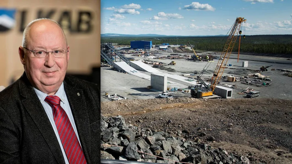FRAMTIDEN. LKAB lägger Mertainen i malpåse - man ser helt enkelt ingen lönsamhet i produktionen som marknaden ser ut idag. Men kommunikationsdirektör Bo Krogvig tror på en öppning i framtiden.