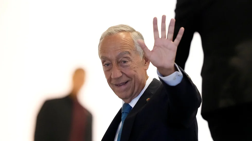 Portugals president Marcelo Rebelo de Sousa. Arkivbild.