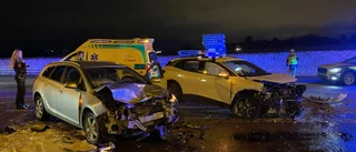 Böter för bilist efter olycka vid E4-påfart