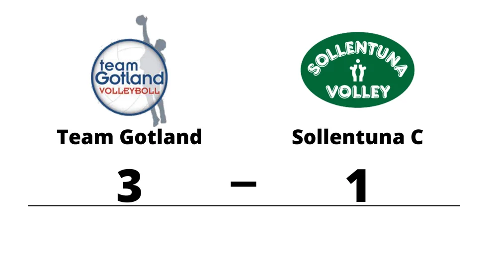 Team Gotland vann mot Sollentuna VK C