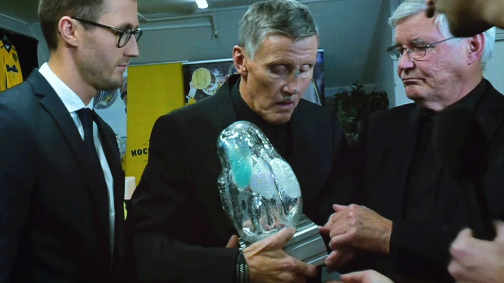 Börje Salming hyllades stort på galan.