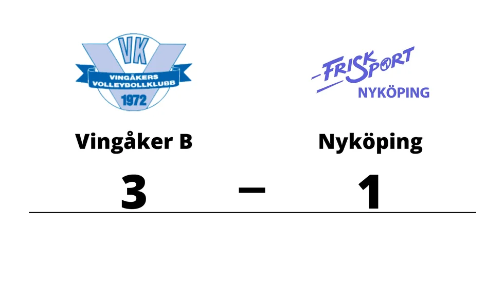 Vingåker B vann mot Nyköpings FK