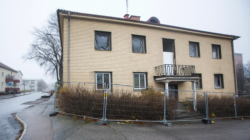 Det så kallade Taxihuset ligger i hörnet Trädgårdsgatan/Malmgatan.