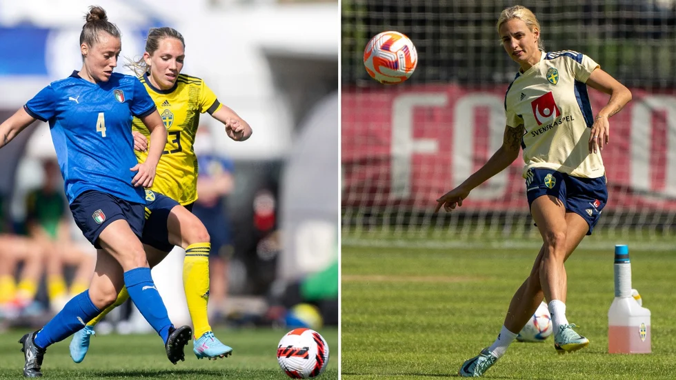 Aurora Galli i Italien och Nathalie Björn är ett par och kan komma att mötas på planen i nästa års VM.