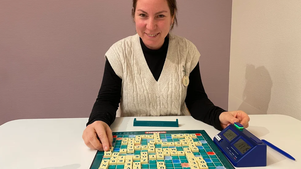 Emma Ekman, svensk mästare i Scrabble 2022.