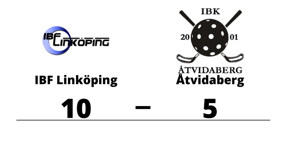 IBF Linköping U-lag vann mot IBK Åtvidaberg