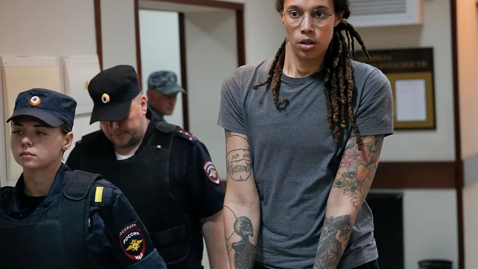 Brittney Griner ska spela WNBA-basket igen. Arkivbild.