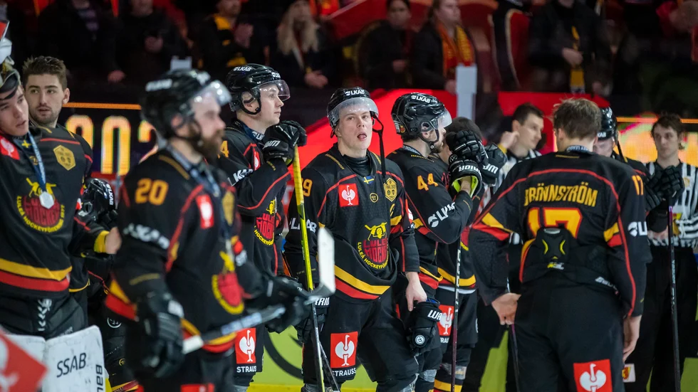 Luleå deppar efter lördagens final i Champions Hockey League (CHL) mellan Luleå HF och Tappara Tampere i Coop Norrbotten Arena.