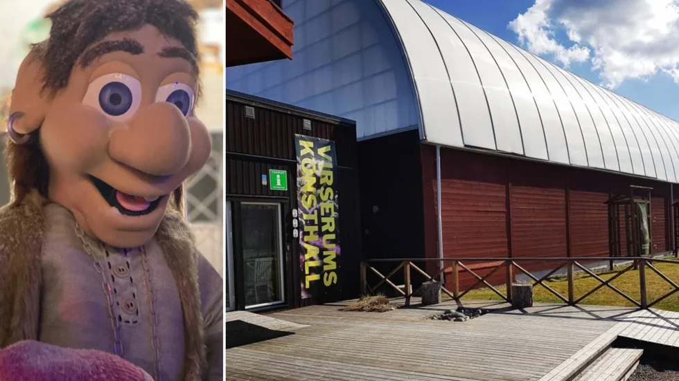 Forskningsprojektet "Trollsyn i hjärtmarkerna" hade sin första utställning på Virserums konsthall i våras.