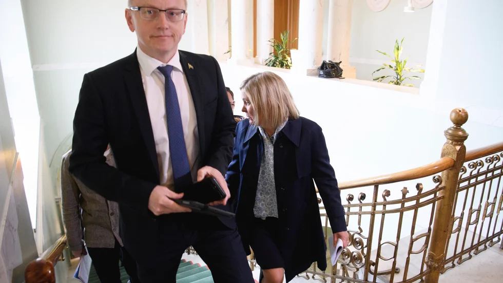 Socialdemokraternas energipolitiske talesperson Fredrik Olovsson. Arkivbild.