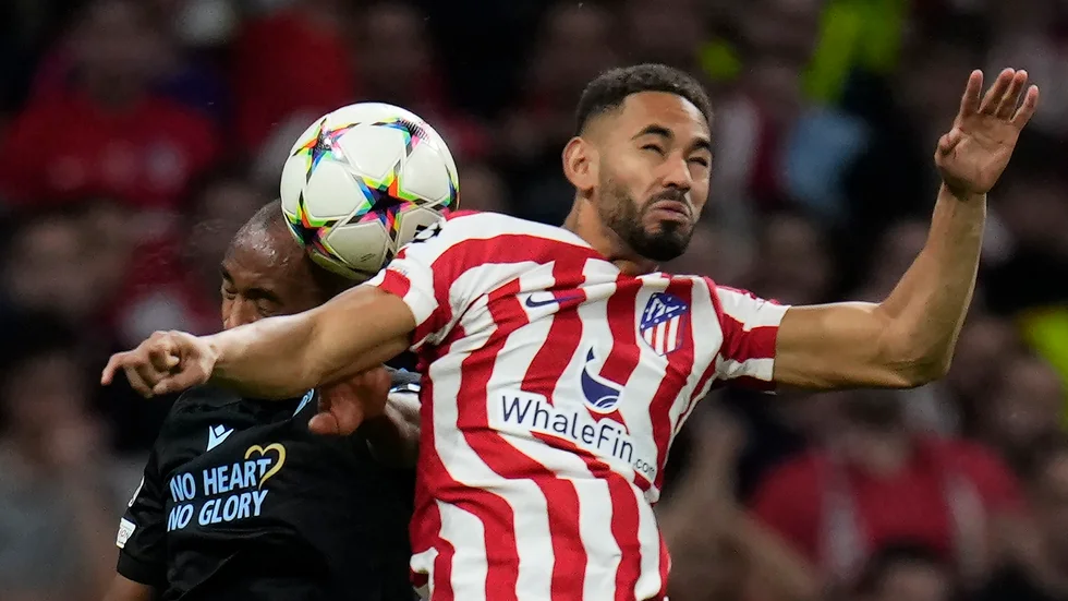 Matheus Cunha lämnar Atlético Madrid för Wolverhampton. Arkivbild.