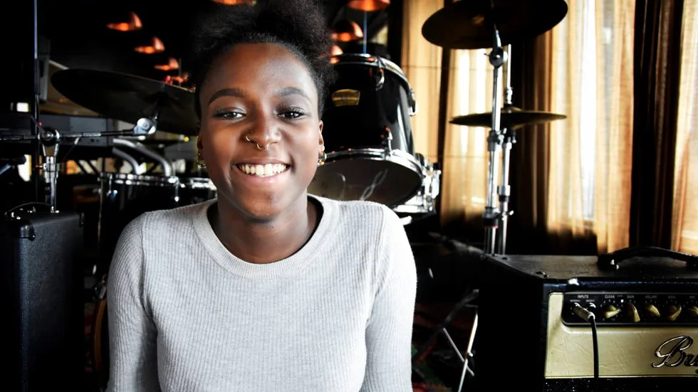 Sabina Ddumba träffade Norrbottens Media i Kiruna